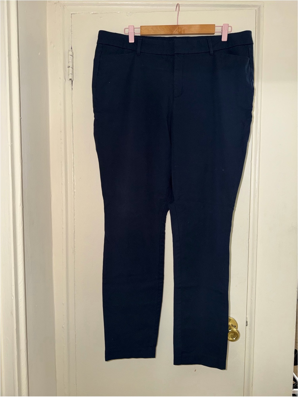 Old Navy High-Rise Pixie Skinny Pants 18 Tall Navy Blue